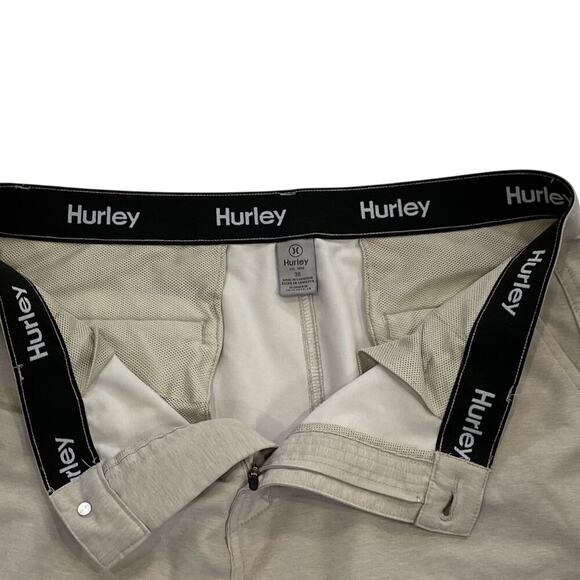 Hurley Tan/Neutral Spacedye Walk Short Bermuda, Size 36, Inseam 9" - Picture 3 of 13